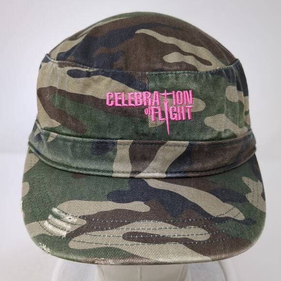 Celebration Of Flight Strapback Cadet Army Cap Multicolor One Size Camo - Picture 2 of 9